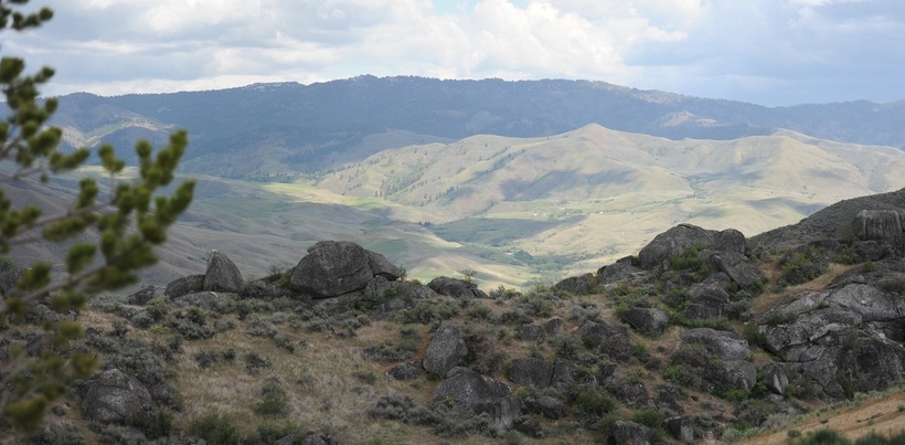 View from BoulderCrest Ranch ~  Legacy Labradors